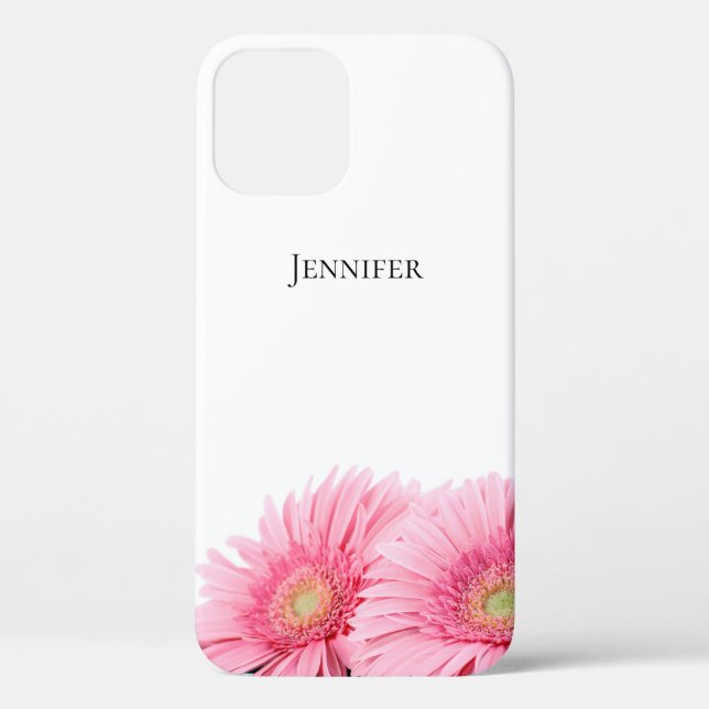 Coques Case-Mate iPhone Gerbera Rose Daisies Élégante Photographie (Verso)