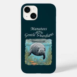 Coque Pour iPhone 14 Gère des gardiens aquatiques douces