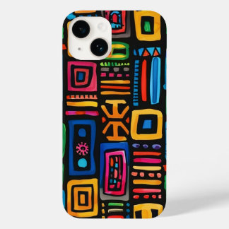 Coque Pour iPhone 14 Ghana Kente