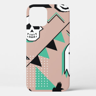 Case-Mate iPhone Case Ghost motif, halloween thème sans couture motif av