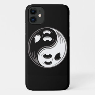 Case-Mate iPhone Case Ghost Yin Yang Noir et blanc