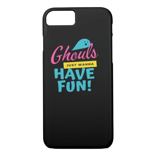 Coques Case-Mate iPhone Ghouls veut juste s'amuser (Dos)