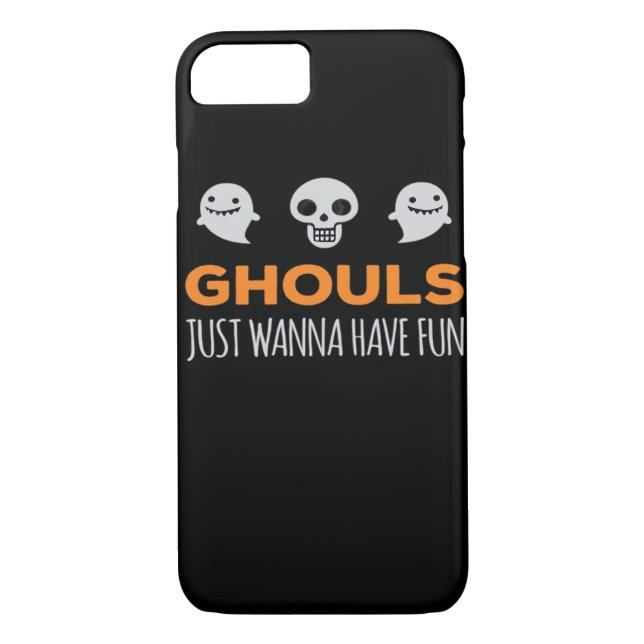 Coques Case-Mate iPhone Ghouls veut juste s'amuser Automne esthétique (Dos)