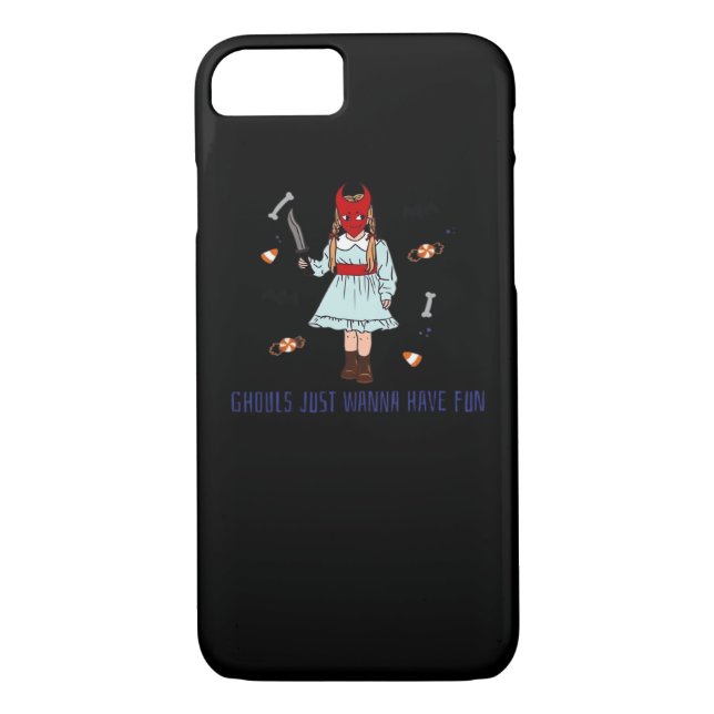 Coques Case-Mate iPhone Ghouls veut juste s'amuser - Drôle Citation Hallow (Dos)