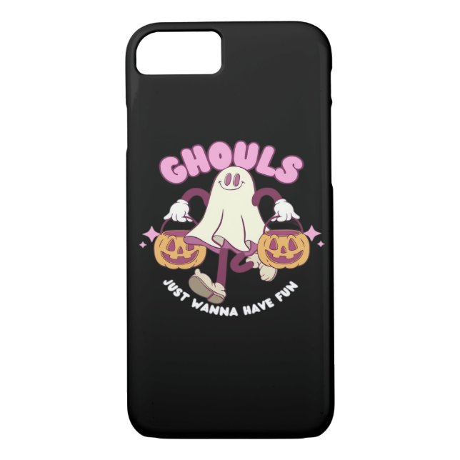 Coques Case-Mate iPhone Ghouls veut juste s'amuser - Éffrayante belle Hall (Dos)