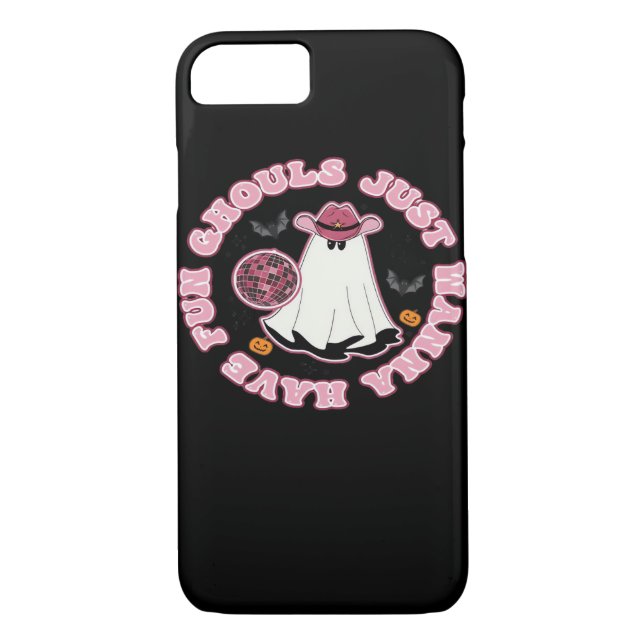 Coques Case-Mate iPhone Ghouls veut juste s'amuser (Hallowee de style occi (Dos)