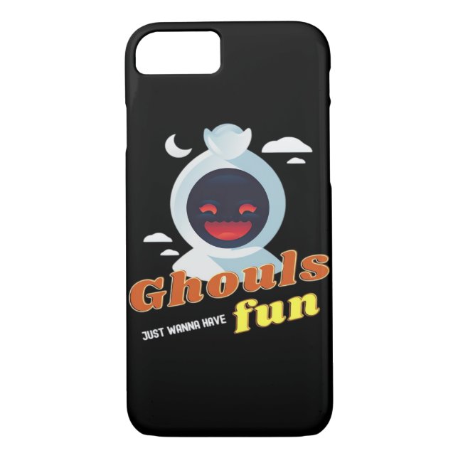 Coques Case-Mate iPhone Ghouls veut juste s'amuser Halloween & Citation (Dos)