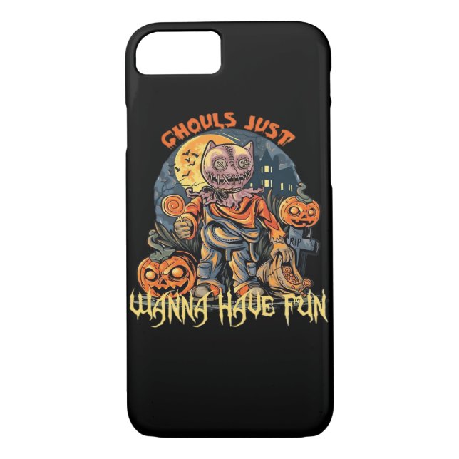Coques Case-Mate iPhone Ghouls veut juste s'amuser Halloween design (Dos)