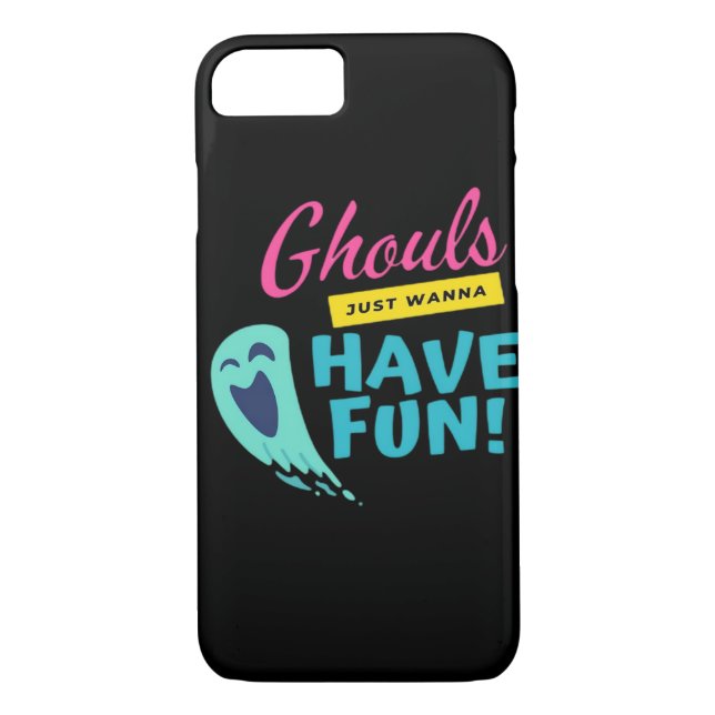 Coques Case-Mate iPhone Ghouls veut juste s'amuser - Halloween Vibe d'auto (Dos)