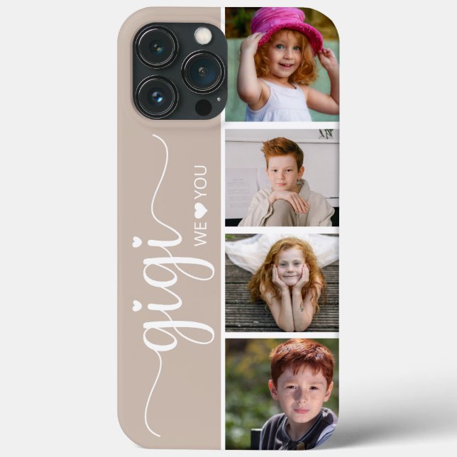 Coques Case-Mate iPhone Gigi We Love You Photo (Verso)