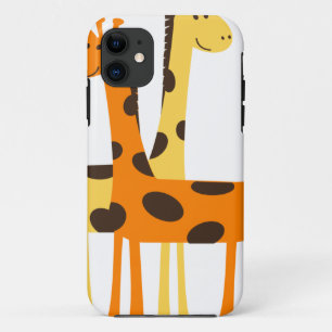 Coque Case-Mate Pour iPhone girafe afrique safari faune