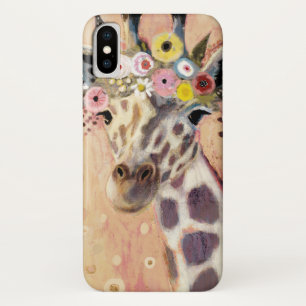Case-Mate iPhone Case Girafe de Klimt   orné en fleurs