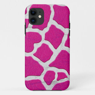 Etui iPhone Case-Mate Girafe rose et argentée