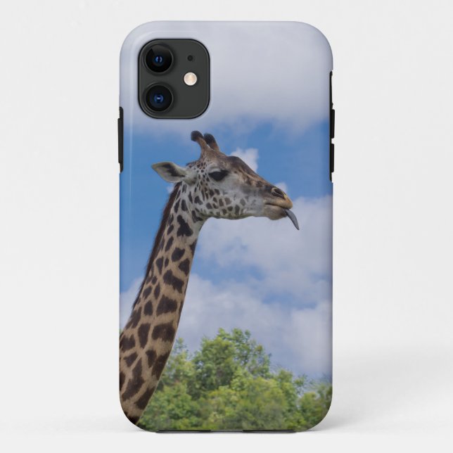 Coques Case-Mate iPhone Giraffe animal terrestre (Dos)