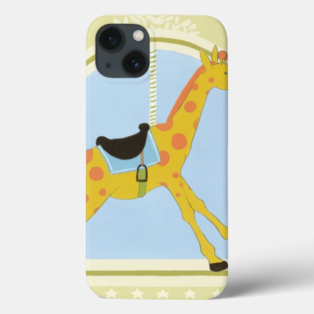 Coques Case-Mate iPhone Giraffe de carrousel par Juin Erica Vess (Verso)