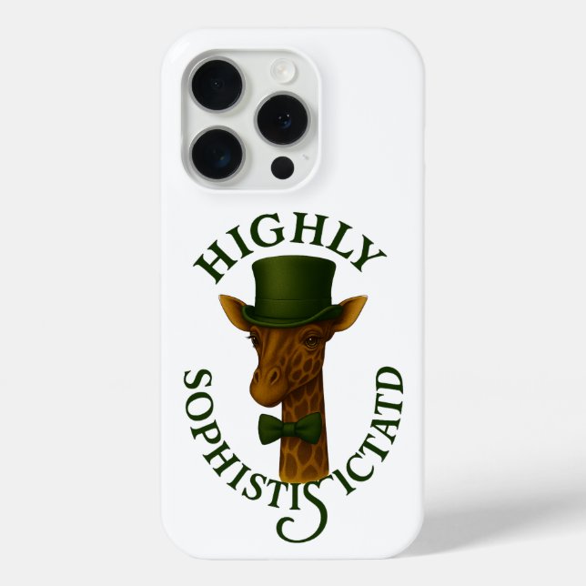 Coques Case-Mate iPhone Giraffe sophistiquée (Verso)