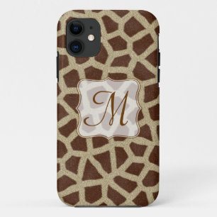 Case-Mate iPhone Case Giraffe Spot Poster de animal Monogramme IPHONE 5 