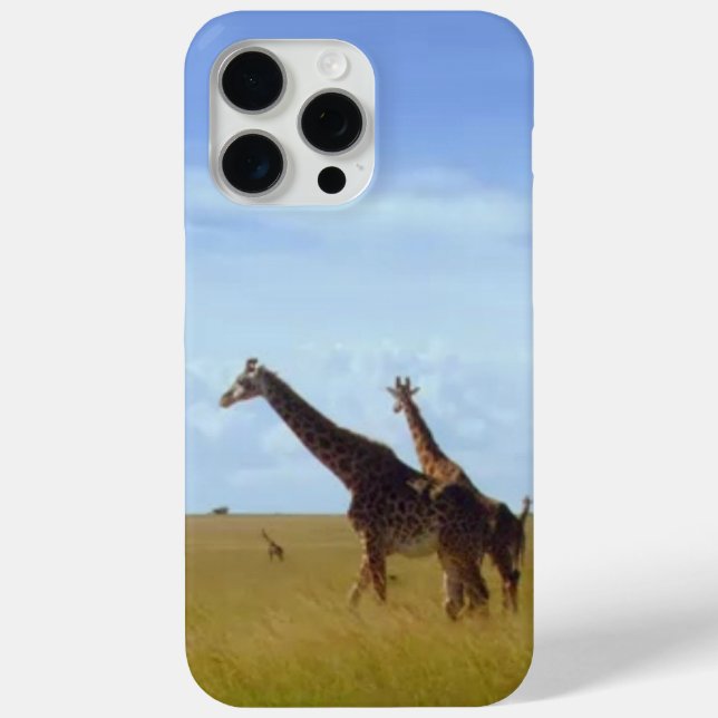 Coques Case-Mate iPhone Giraffes africaines Safari (Verso)