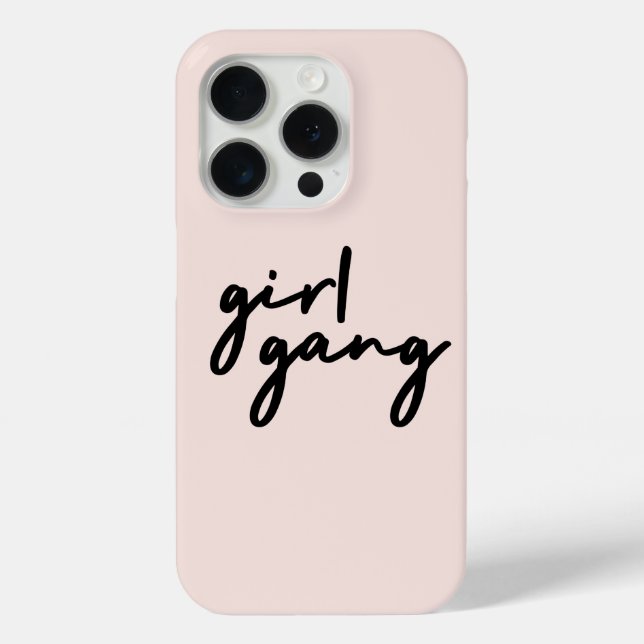 Coques Case-Mate iPhone Girl Gang | Le Féminisme Moderne Puissance Fille R (Verso)