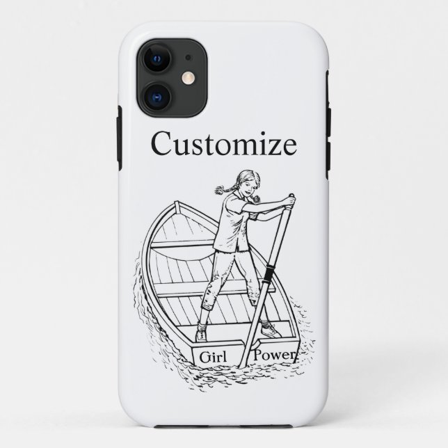 Coques Case-Mate iPhone Girl Power Sculling Boat Thunder_Cove (Dos)