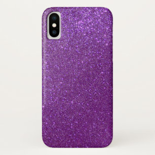 Case-Mate iPhone Case Girly Sparkly Royal Purple Parties scintillant