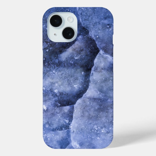 Coques Case-Mate iPhone Glace bleue (Verso)