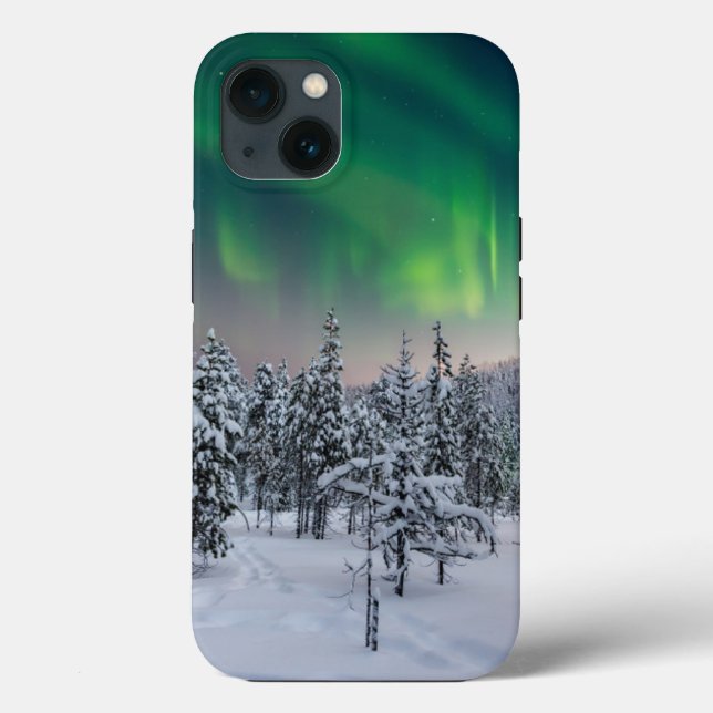 Coques Case-Mate iPhone Glace et neige | Paysage d'hiver, Finlande (Verso)
