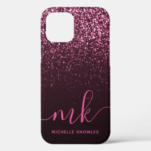Case-Mate iPhone Case Glam Rose Parties scintillant rose moderne Script