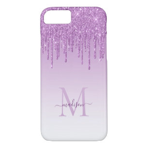 Case-Mate iPhone Case Glam Violet Parties scintillant gouttes Étincelle