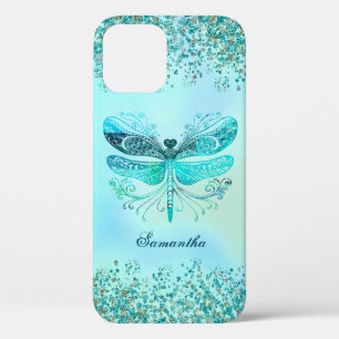 Case-Mate iPhone Case Glitterie Abstraite turquoise