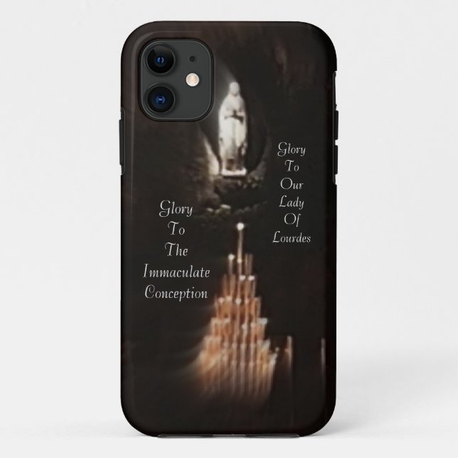 Coques Case-Mate iPhone Gloire À La Conception Immaculée (Dos)
