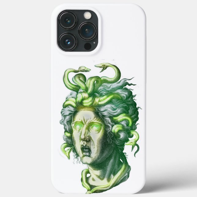 Coques Case-Mate iPhone Glow Medusa Head iPhone 13 Pro Max Coques (Verso)