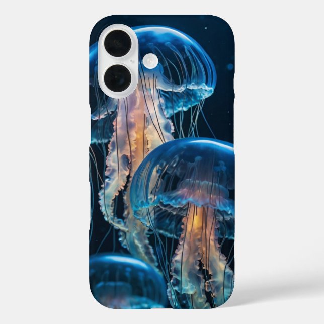 Coques Case-Mate iPhone Glume de méduse (Verso)