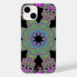 Coque Pour iPhone 14 Glyphe du spectre d'incandescence