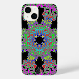 Coque Pour iPhone 14 Glyphe du spectre d'incandescence