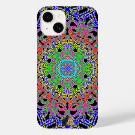 Coque Pour iPhone 14 Glyphe Spectra Imaginaire