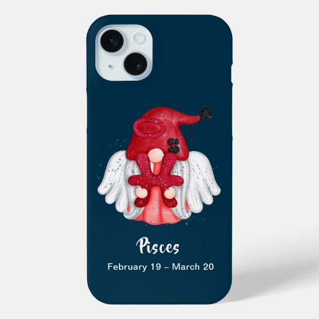 Coques Case-Mate iPhone Gnome Pisces Astrologie Signal Angel (Verso)
