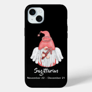 Coque iPhone 15 Mini Gnome Sagittarius Astrologie Signal Angel