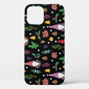 Case-Mate iPhone Case Gnomes de Noël : Festive Motif sans couture