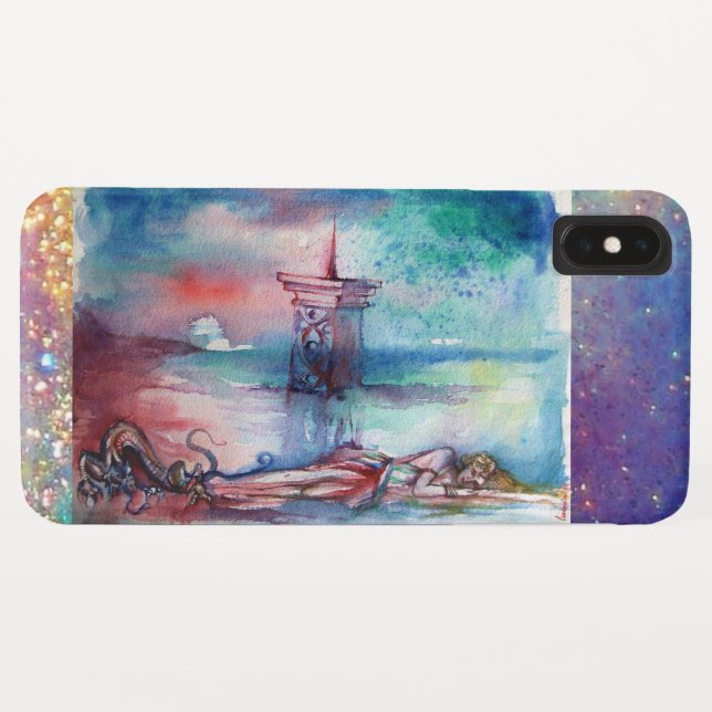 COQUES Case-Mate iPhone GNOMON ET DAME DU LAC (Dos (Horizontal))