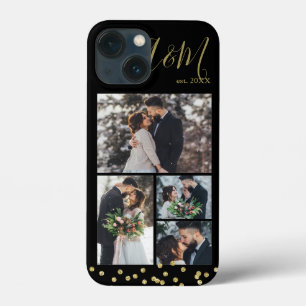 Case-Mate iPhone Case Gold Confetti Collage 4 photos