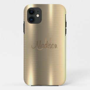 Case-Mate iPhone Case Gold Metallic Chic Elegant Chic Personnaliser