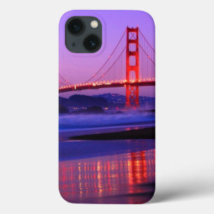 iPhone 13 Coque Golden Gate Bridge on Baker Beach at Sundown
