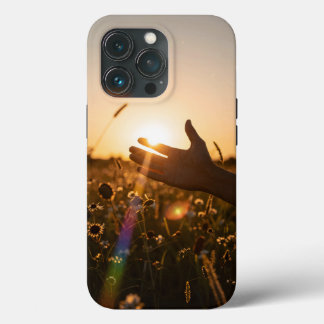 Case-Mate iPhone Case Golden Hour — Hand Reaching for the Setting Sun