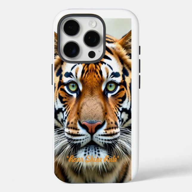 Coques Case-Mate iPhone "Golden Jungle King" (Verso)