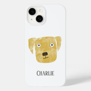 Coque Pour iPhone 14 Golden Labrador Retriever Chien personnalisé