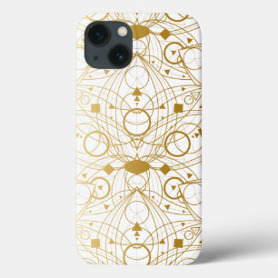 Case-Mate iPhone Case Golden Lotus Design Luxe