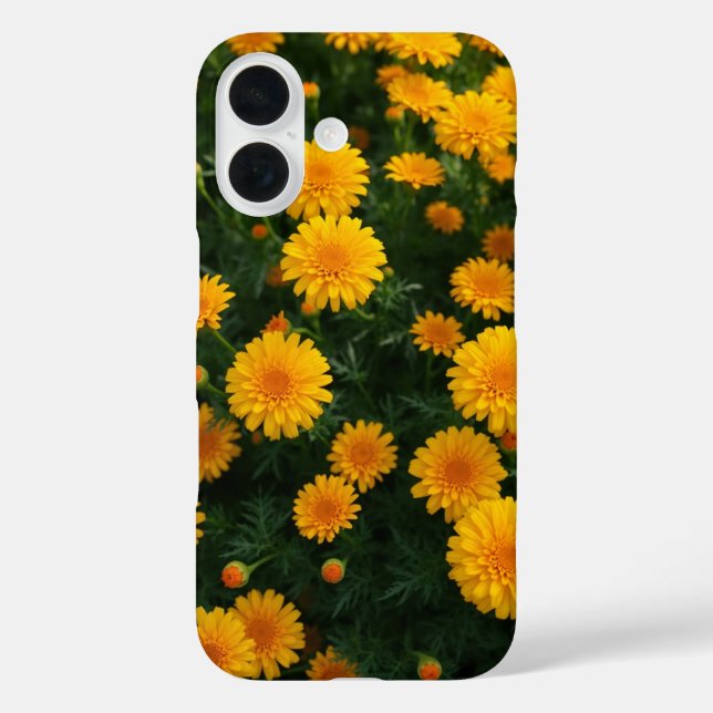 Coques Case-Mate iPhone Golden Marigolds (Verso)