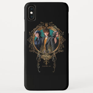 Case-Mate iPhone Case Golden Newt, Tina et Leta Art Déco Portrait