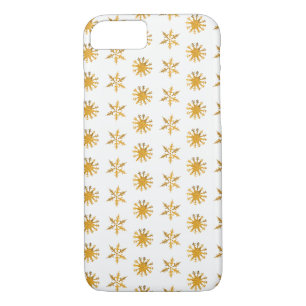 Coques Pour iPhone Golden snowflakes Apple iPhone 8/7, à peine là